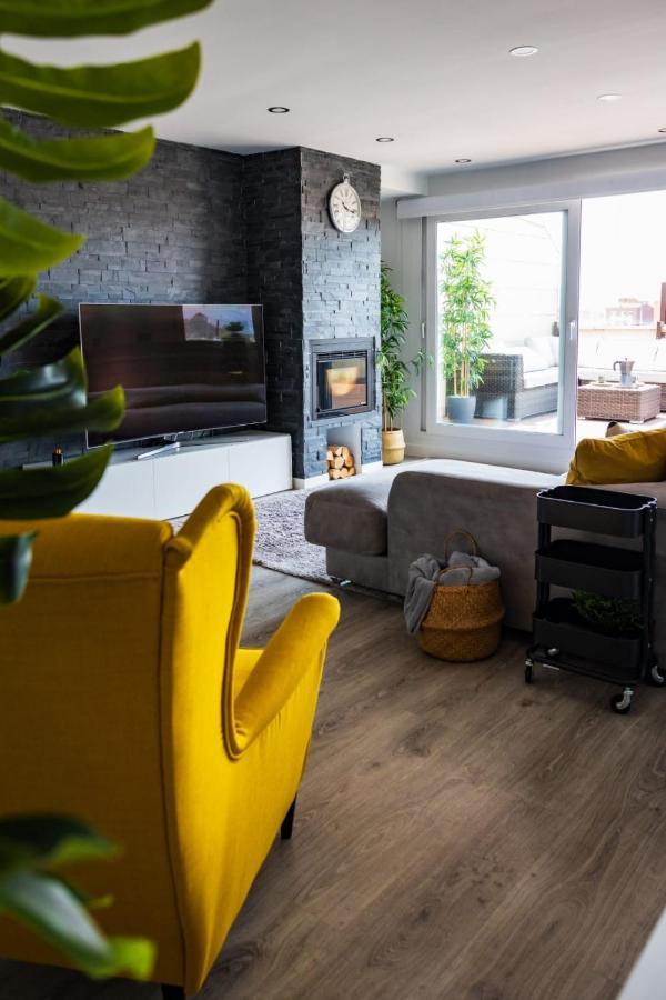 Apartmán Lujoso Atico Entre 2 Playas Con Garaje, Terraza, Vistas Y Wifi Gijón Exteriér fotografie